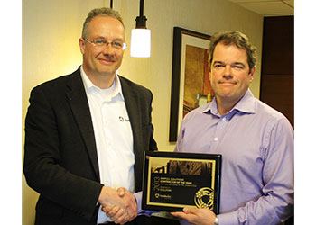 Southwire Honours Culliton with SIMpull Solutions Contractor of the Year Award