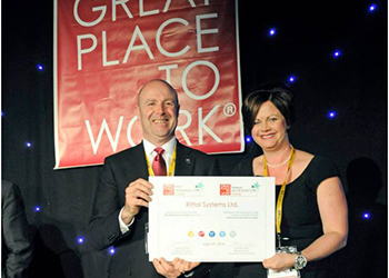 Rittal Systems Ltd. Recognized as a Great Place to Work