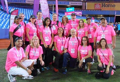 Schneider Electric Walks for the Cure