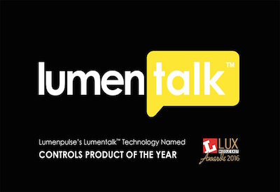 Lumenpulse's Lumentalk wins control product of the year