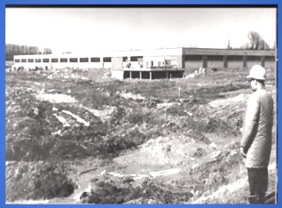 Nexans' Fergus plant under construction in 1965/66