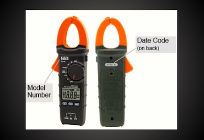 Klein Tools Clamp Meter Recall