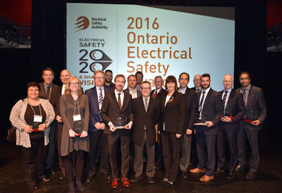 2016 Ontario Electrical Safety Awards Celebrate Leaders in Electrical Safety