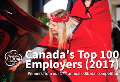 5 Industry Members Among Canada’s Top 100 Employers