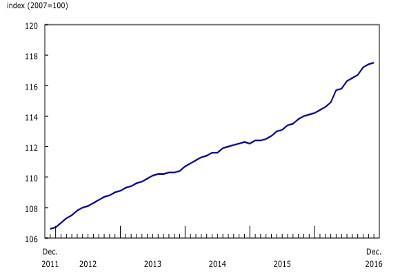 Investment in New Housing Construction Rose 9.1% YOY in December