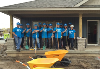 Danfoss Drives Canada Sponsors Habitat for Humanity Build Day