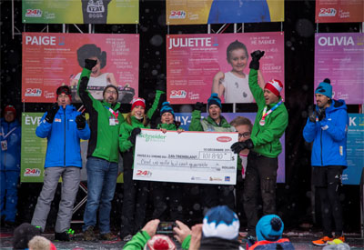 Schneider Electric Canada Employees Raise More than $101,000 for Annual Tremblant 24h Event
