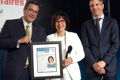ABB’s Nathalie Pilon Honoured with the Title of Chamber of Commerce Business Personality