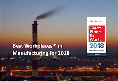 Two Electrical Industry Members Among Top 10 Best Workplaces In Manufacturing