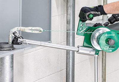 Greenlee Introduces Cordless G1 Versi-Tugger Handheld Puller