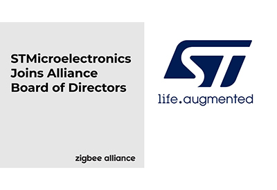 STMicroelectronics Joins Zigbee Alliance Board of Directors