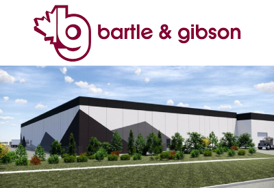 Bartle & Gibson Expanding Edmonton Distribution Centre Warehouse