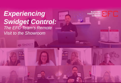 Experiencing SWiDGET Control: The EFC Team’s Remote Visit to SWiDGET’s Studio