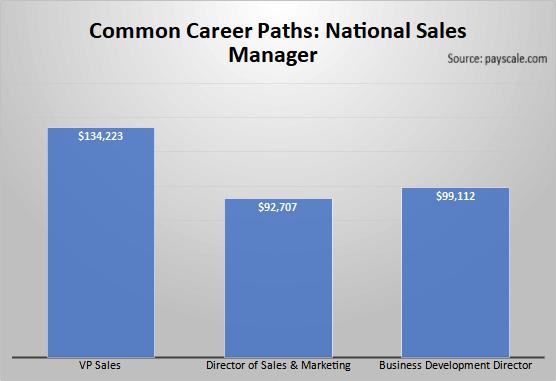 Common Career Paths National Sales Manager