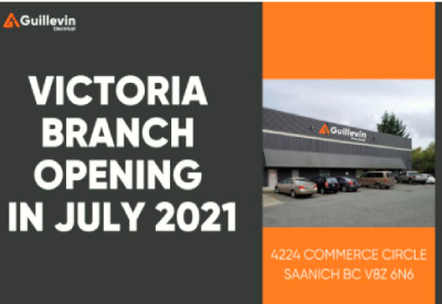 Guillevin Victoria Branch Opening in July 2021