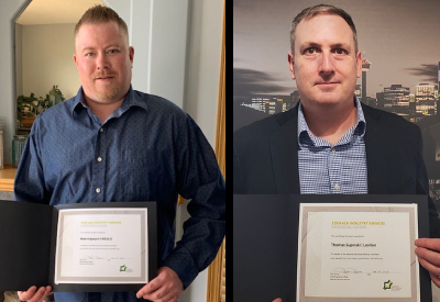 Thomas Supinski and Mark Kulynych Receive AEA 2020 Emerging Leader Award