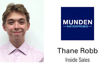 Munden Enterprises Welcomes Thane Robb to the Team!