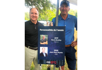 EFC Quebec Region “Personalities of the Year” for 2019 and 2020, Awarded at 20th Annual Quebec Region Golf Tournament