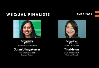 WeQual Awards Recognizes Two Schneider Electric Women Leaders for Their Contributions to Business