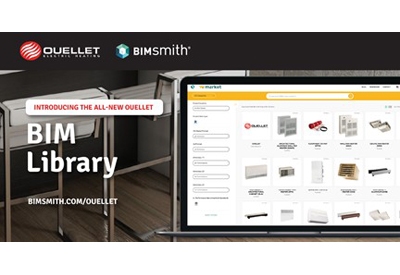Ouellet Partners with BIMsmith to Launch New BIM Tools for Architects and Engineers