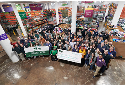 AD Associates Support 3,200 Children in Need During Giving Back Event at Cradles to Crayons