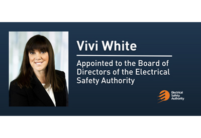 Vivi White Appointed to the Electrical Safety Authority Board of Directors