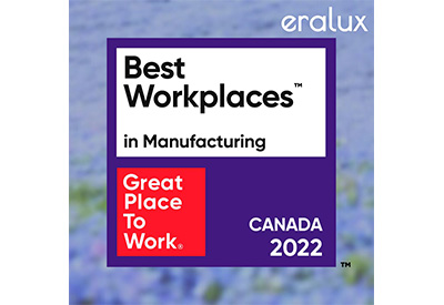 ERALUX Named to List of Best Workplaces to Work in Manufacturing