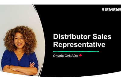 Siemens AG Welcomes Julie Ebanks as Distributor Sales Representative for Canada Channel Team