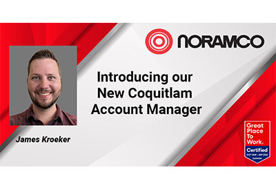 Noramco Welcomes James Kroeker, New Coquitlam Account Manager