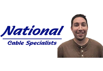 National Cable Specialists Announce Dominic Gagnon as Their New Inside Sales Representative for Their Eastern Canada Office