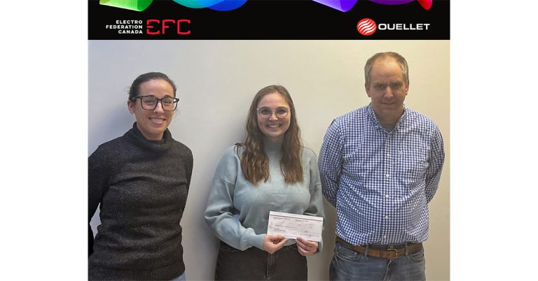 Electro-Federation Canada (EFC) and Ouellet Canada Scholarship
