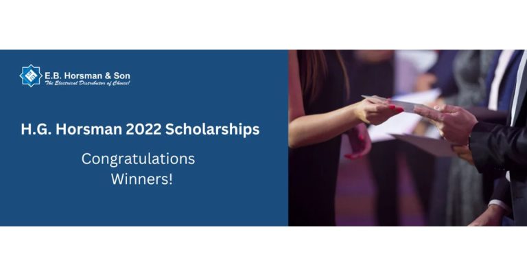 H.G. Horsman 2022 Scholarship Winners Announced