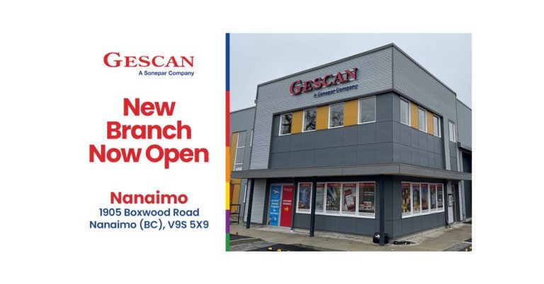 Gescan Opens 27th Branch Office in Nanaimo, BC