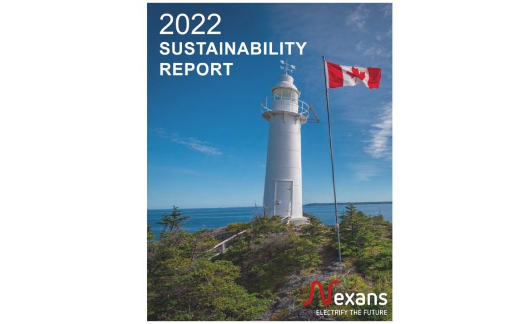 nexans sustainability report 2022