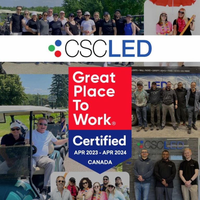 CSC LED Certified Great Place to Work in 2023