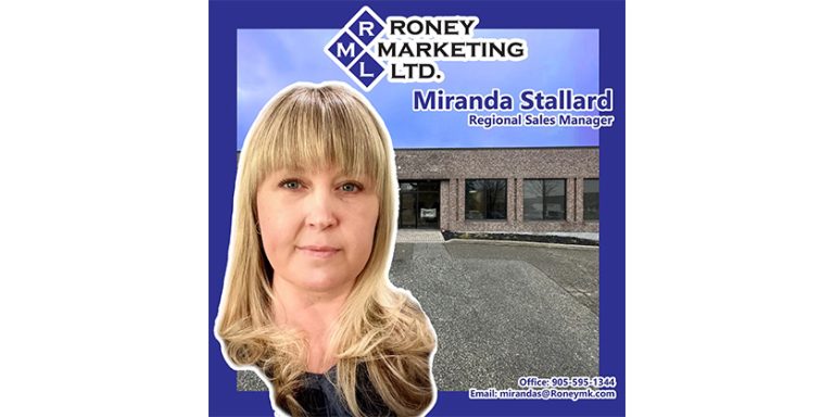 Miranda Stallard Joins Roney Marketing Ltd with Unique Knowledge and Experience in the GTA