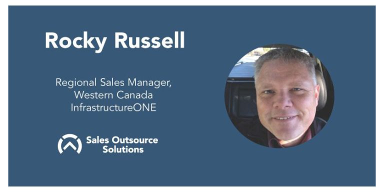 Rocky Russell Welcomed as Regional Sales Manager, Western Canada for Sales Outsource Solutions