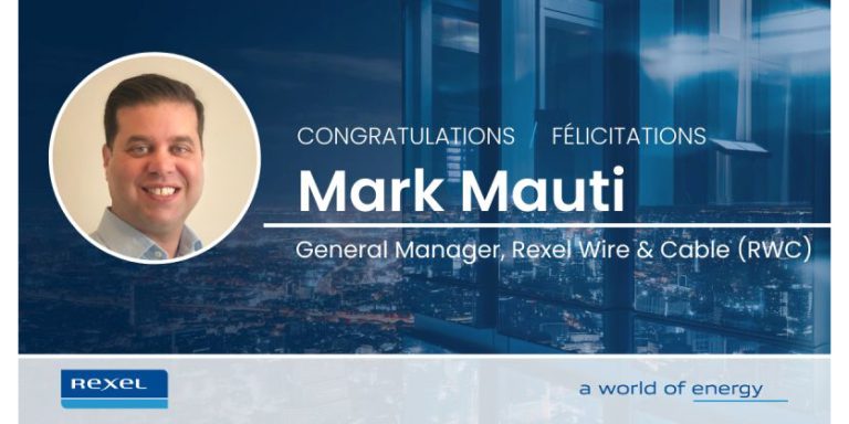 Mark Mauti Appointed as RWC General Manager with Rexel Canada 
