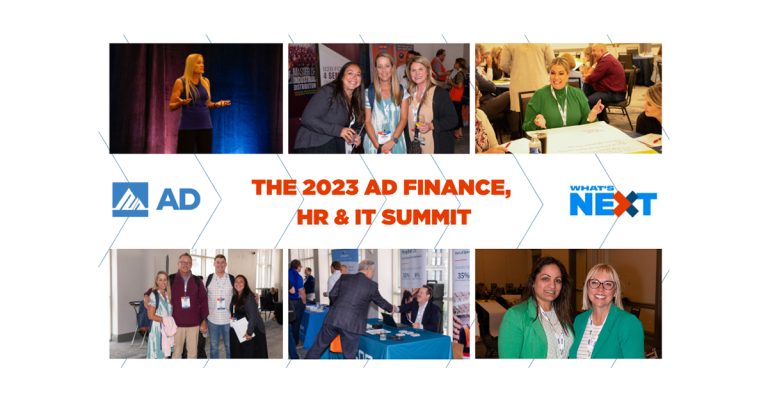AD’s Independent Distributor Community Connects Across Industries at 2023 AD Summit to Share Best Practices Among Functional Area Leaders