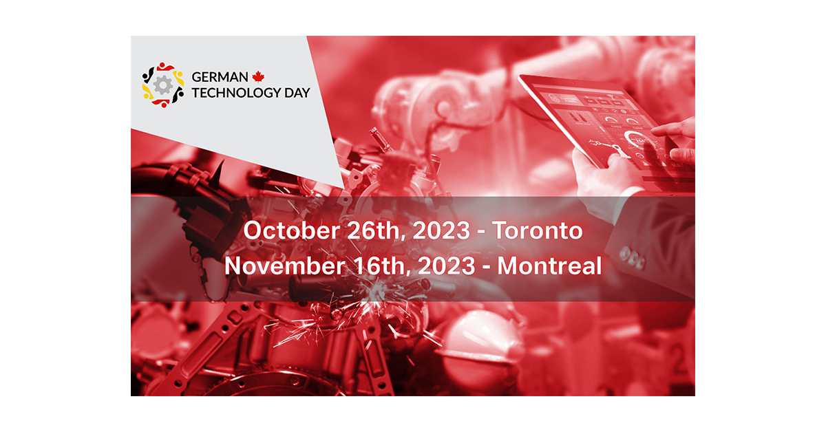 German Technology Day Returns - October & November 2023 - Canadian ...