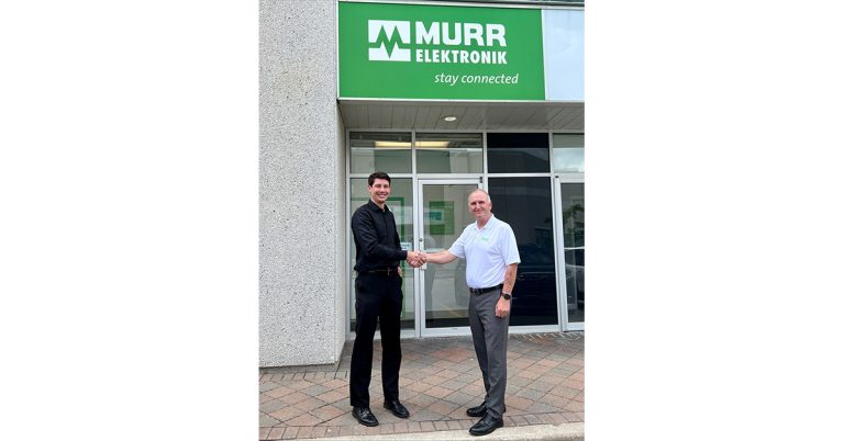 Colin Cartwright Welcomes Matthew Martin as Ontario Technical Sales Representative in Murrelektronik