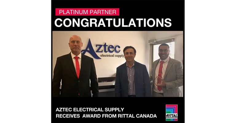 Rittal Congratulates Platinum Partner Aztec Electrical Supply
