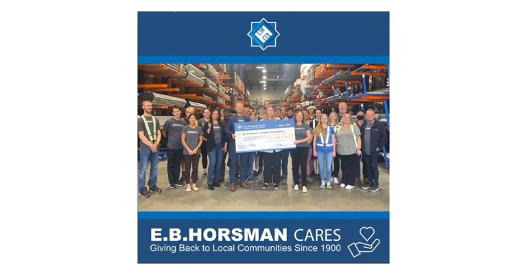 Western Canada Children’s Hospitals Receive Incredible Contributions from AD Electrical Member E.B. Horsman & Son
