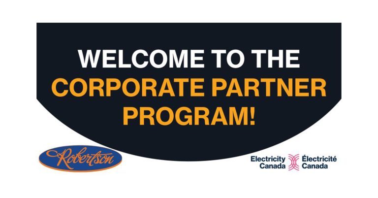 Electricity Canada Welcomes Robertson Electric Wholesale as New Corporate Partner