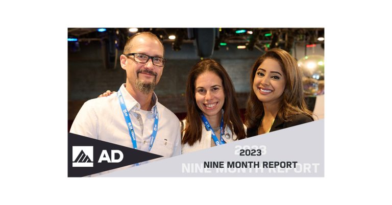 AD Owner Members Achieve Record Sales Through Nine Months