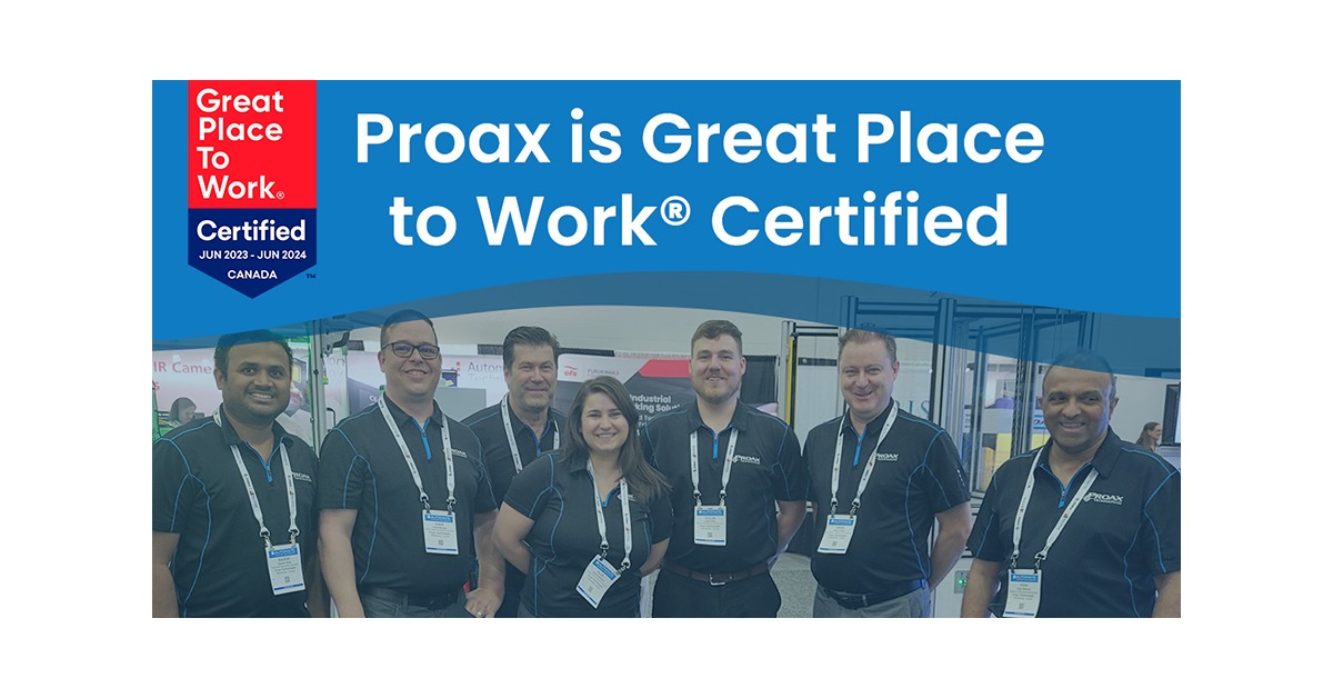 Proax Earns Great Place to Work Certification - Canadian Electrical ...