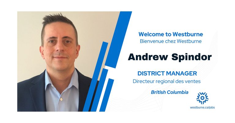 Westburne Welcomes Andrew Spindor as BC District Manager