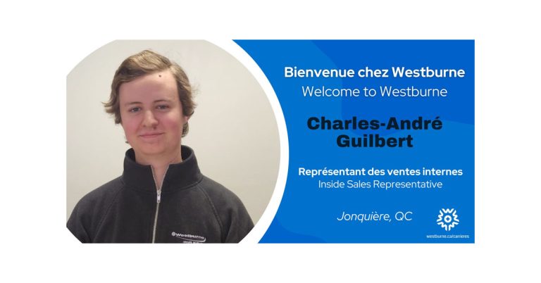 Westburne Welcomes Charles-André Guilbert as New Quebec Inside Sales Rep