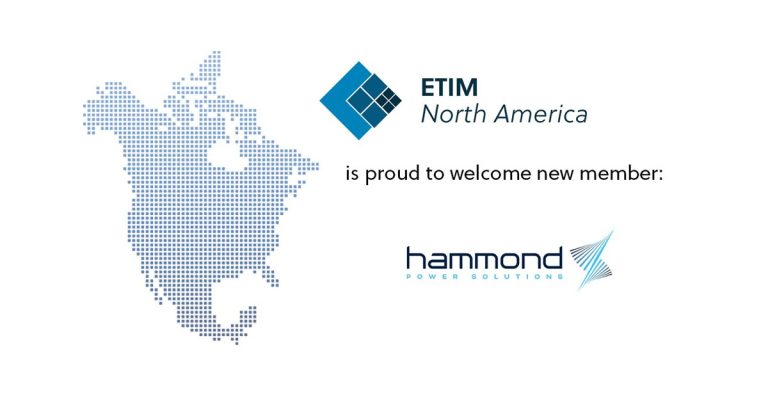 Hammond Power Solutions Joins ETIM North America