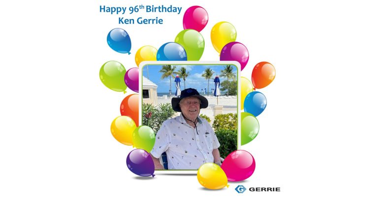 Gerrie Electric Celebrates Ken Gerrie’s 96th Birthday